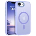 thumbnail image 1 of Funda para teléfono móvil BENTOBEN iPhone 16e de 6.1 pulgadas, magnética, color lavanda, 1 of 9