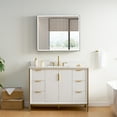 thumbnail image 2 of ANGELES HOME 36"x30" LED Mirrored Medicine Cabinet, Medicine Cabinets with Lights for Bathroom, Recessed or Surface Mount, Led Medicine Cabinet with Outlets & USB, Defogger, Dimmer, Double Open Door, 2 of 12