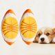 thumbnail image 3 of Juguete de peluche para perros, dientes interactivos rellenos, resistente a mordeduras para mascotas, cachorros, masticar, buscar y llevar, 3 of 8