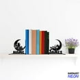 thumbnail image 3 of Handmadetneonsign Astronaut Metal Bookends, Astronaut Name Bookend, Astronaut Moon Table Bookshelf Decor 80224, 3 of 4
