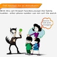 thumbnail image 3 of CNKOO Children Smart Watch For Kids With Camera Flash Night Light Touch Screen LBS Positioning Anti-lost Alarm Compatible For IOS Android, 3 of 7