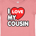 thumbnail image 4 of Inktastic I Love My Cousin Boys or Girls Baby T-Shirt, 4 of 5