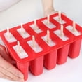 thumbnail image 1 of 10 Reusable Silicone Popsicle Molds Diy Ice Cream Mold Bpa Free Frozen Popsicle Ice Cream (shikai), 1 of 3