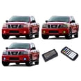 thumbnail image 2 of Flashtech RGB Angel Eye LED Halo kit with RF Remote for 2004-2015 Nissan Titan Fog Lights, 2 of 2