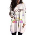 thumbnail image 3 of Ropa deportiva de otoño para mujer, top informal de manga larga con estampado de Snoopy, top holgado informal, ropa de calle para mujer 2024, 3 of 5