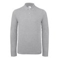 thumbnail image 2 of B&C ID.001 Mens Long Sleeve Polo, 2 of 3