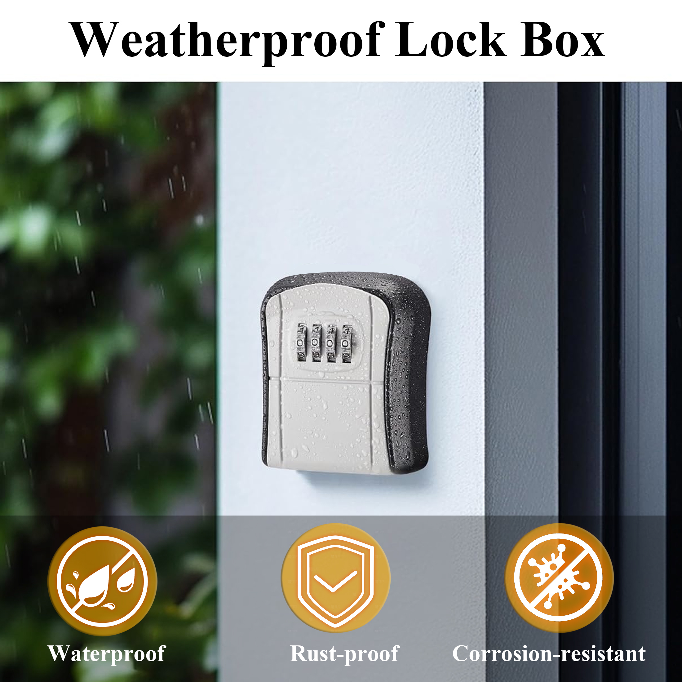 Fabulas Key Lock Box with Combination Lock photo 3