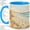 Blue, variant on Coastal Lighthouse Accent Mug, 11oz Ceramic Coffee Cup for Beach Lovers