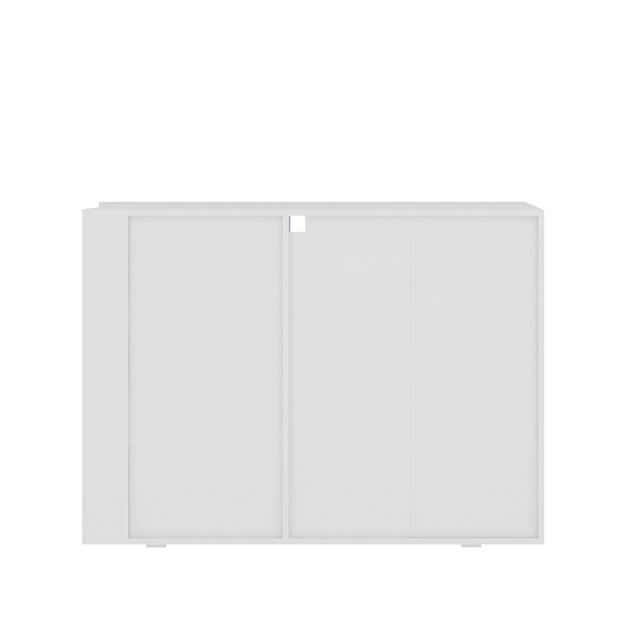 Kadyn Storage Cabinets with LEDs, 3 Drawer Sofa Side Cabinet, Chest of Drawers with Door, White Kadyn Storage Cabinets with LEDs, 3 Drawer Sofa Side Cabinet, Chest of Drawers with Door, White