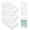 3.15" X 4", variant on Bubble Wrap Pouches 4" X 6" Double Layer Plastic Protective Packaging