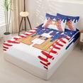 thumbnail image 2 of Homewish Baseball Ball Games Zipper Full Size Comforter Sets with Fitted Sheet and 2 Pillowcases For Boys Kids,Cute Letter H Monogrammed Zipper Bedding Set,Navy Blue Reversible,4 Pieces, 2 of 7