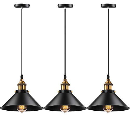 Industrial Vintage Pendant Ceiling Hanging Light Shade Various sizes fixings 