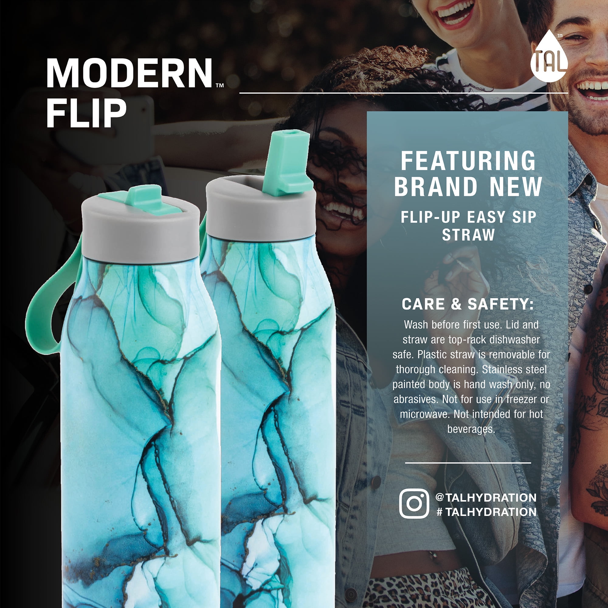 20oz Modern Flip Camo (pack of 4) – TAL™ Hydration