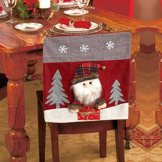 Universal Elastic Spandex Dining Chair Slipcovers Washable Reusable Stretchable Decorative Fitted Covers for Banquet Wedding Holiday Party Events