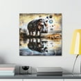 thumbnail image 4 of Hippo in a Baroque - Canvas, 4 of 10