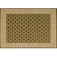 thumbnail image 1 of Ahgly Company Indoor Rectangle Abstract Orange Contemporary Area Rugs, 5' x 8', 1 of 1