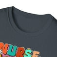 thumbnail image 3 of Nurse Mama, Gildan Unisex Softstyle Shirt, Retro Floral Graphic Tee, S-3XL, 3 of 3