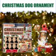 thumbnail image 3 of 6 unids/caja lindos adornos navideños para perros árbol de Navidad decoración colgante DIY arte JUE-FISH Colgante, 3 of 7