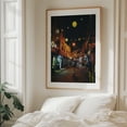 thumbnail image 5 of Doyers Street 01 - Manhattan New York Photography Nightlife Street Photography City Neon Sign Cityscape Vintage Architecture Oak Framed Wall Art Print 11 x 14 inches, 5 of 12