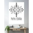 thumbnail image 2 of Papa Legba Symbol Poster Wall Art, Modern Wall Decor For Living Room Bedroom, 24x36 UNFRAMED, 2 of 3