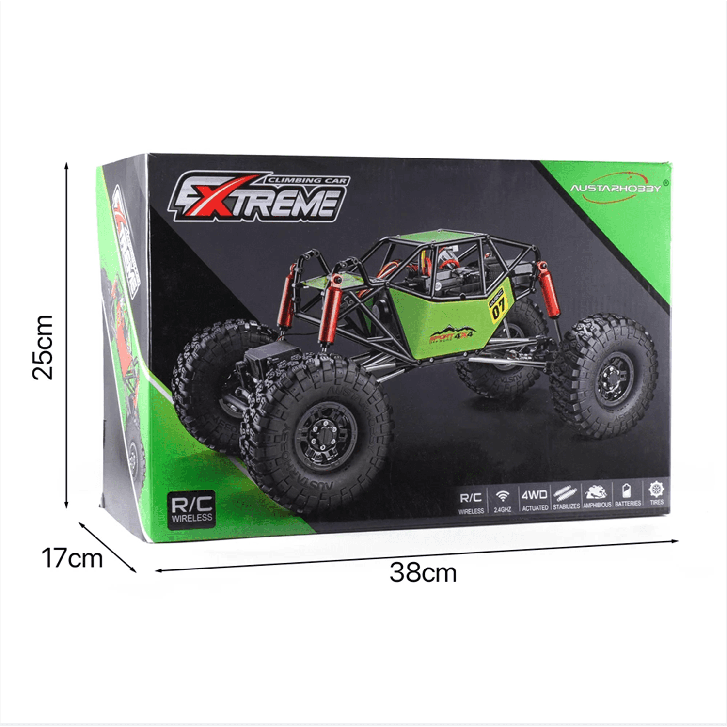 Remote Control 1/10 Rock Crawler 2.4G 4*4 RTR Electric Radio Off-road Truck