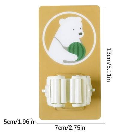 

Mop Sweeper Mop Hooks Strong Non-marking Non-perforated Mop Clip Bathroom Wall Bracket Tackiness Hooks