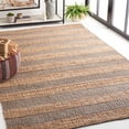 thumbnail image 2 of SAFAVIEH Natural Fiber Wenonah Striped Area Rug, Charcoal/Natural, 5' x 8', 2 of 8