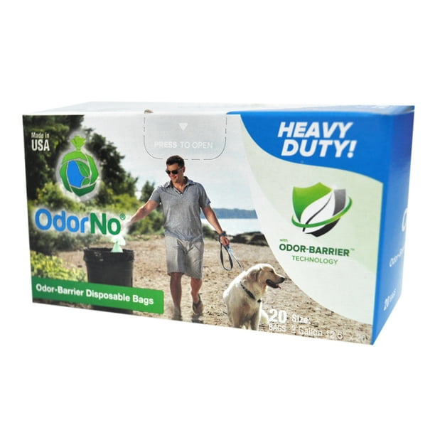 OdorNo Heavy Duty OdorBarrier Disposable Pet Bags