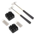 thumbnail image 3 of Keenso Watch Hammer, Watch Repairing Watch Strap Watch Band Link Pin Remover, For Woodworking Watchmaker, 3 of 8