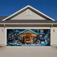 thumbnail image 4 of 12 Make A Festive Statement This Christmas with Our Garage Banner Perfect for Celebrating The Holiday Season! (188.97x82.67in), 4 of 6