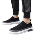 thumbnail image 2 of NOKIO Men'S Spring Breathable Soccer Shoes Spring Men'S Mesh Casual Trainers Men'S Casual Slip-On Sneakers Summer Fashion Men's One Foot Stirrup Sneakers Men's Mesh Cloth Comfortable Casual Shoes, 2 of 5