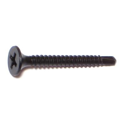 

#6-20 x 1-1/4 Black Phosphate Steel Phillips Bugle Head Self-Drilling Screws SSBS-033
