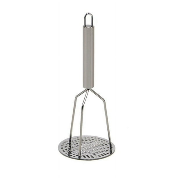 Stainless Steel Potato Masher with Handle for Creamy Mashed Potato