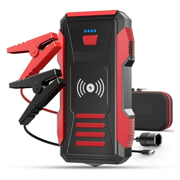 Car Battery Portable Powerbank 2500A 23800mAh Car Booster Battery Starting Device UP All Gas Or 8.0L Diesel ,Instant Roadside Rescue