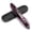 Purple anti-blue light (with leather case), variant on 360-degree rotating anti-blue light lightweight portable folding reading glasses TR90 unisex stylish and versatile