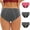 Pink, variant on uublik Value 3-Pack, Panties for Women Protective Menstrual Postpartum Leakproof Panties Period Underwear for Women Plus Size Black