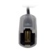 thumbnail image 5 of 10 piezas de desenredante de cable telefónico RJ9 4P4C 360 grados giratorio extendido antiángulo T teléfono negro C como se muestra, 5 of 5