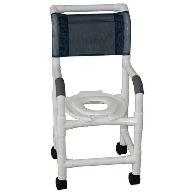 MJM International 1153RH Pediatric / Small Adult Shower Chair with Reducer Hard Seat Walmart