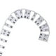 thumbnail image 2 of Pegatinas De Teclado De Piano Adhesivo para teclado de piano sin pasta para niños principiantes (88 teclas negras) Likrtyny Para Estrenar, 2 of 8