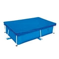 thumbnail image 2 of Bâche Rripstop Anti-Poussière Protecteur de Natation, Bleu Foncé, 400x211CM, 2 of 8
