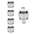 thumbnail image 4 of 5 Pcs Faucet Adapter Kit Water Purifier Aerator Connector Brass Aerator Adapter, 4 of 19