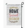 thumbnail image 1 of Printtoo White Home Sweet Home Garden Summer Camping Flags Outdoor GardenFlagsCamp Decor Accessory Double SidedFlags12.5""x18"", 1 of 4