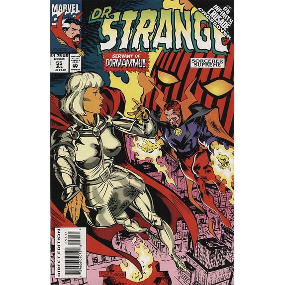 Doctor Strange: Sorcerer Supreme #55 VF ; Marvel Comic Book