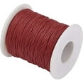 thumbnail image 3 of KEINXS 1 Roll 1mm Waxed Cotton Thread Beading Cord for Jewelry Making Leather Sewing Crafts Macrame Supplies 100 Yards Per Roll Spool., 3 of 5