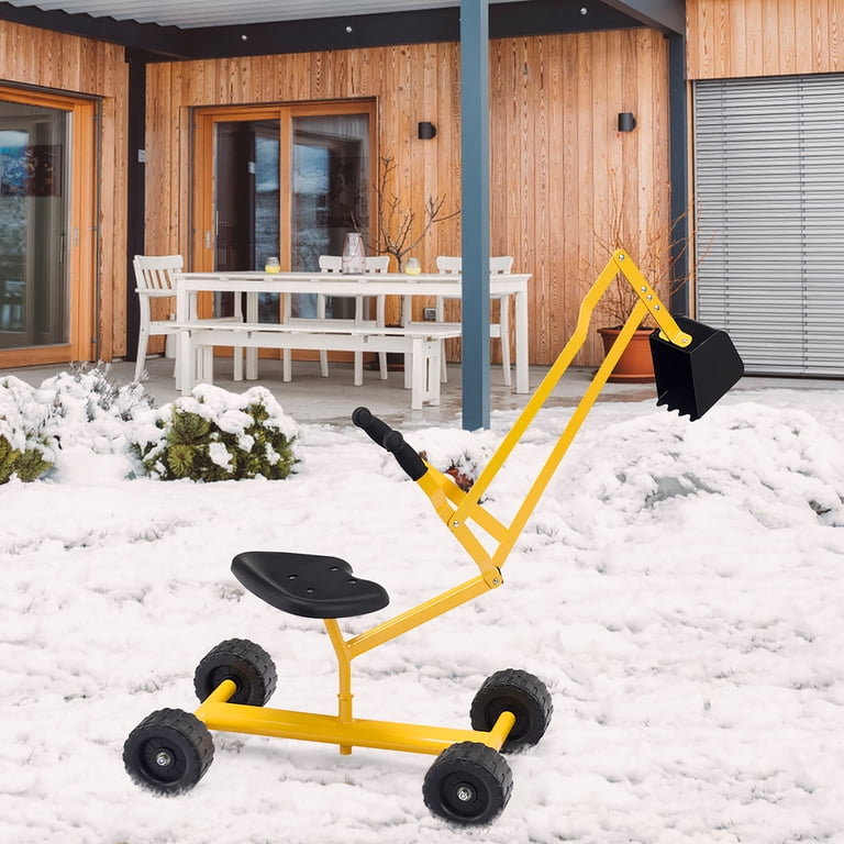 Costway Heavy Duty Kid Ride-On Sand Digger Excavator photo 7
