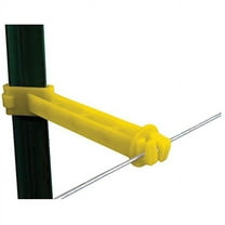 Tru Test T-Post 5in Ext Back Insulator Yllw 25/pk