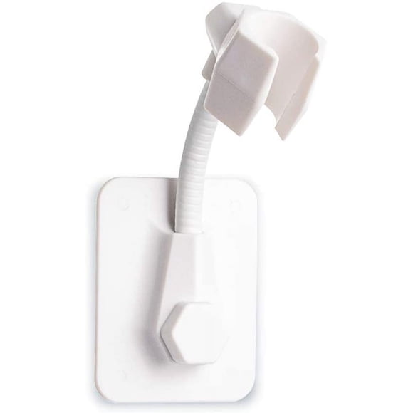 360 Degree Adjustable Shower Head Holder Handheld Showerhead Bracket Strong Adhesive Shower Holder