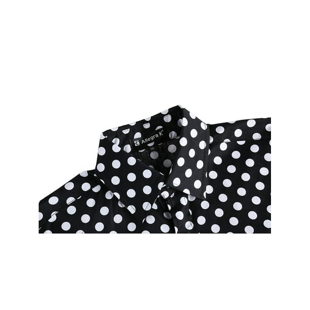 A New Day Polka Dots Black Casual Pants Size 16 - 56% off