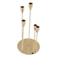 thumbnail image 1 of Candlestick Holders,Gold Taper Candle Holders Candle Stick Gold Candelabra Seamless Integration, 1 of 12