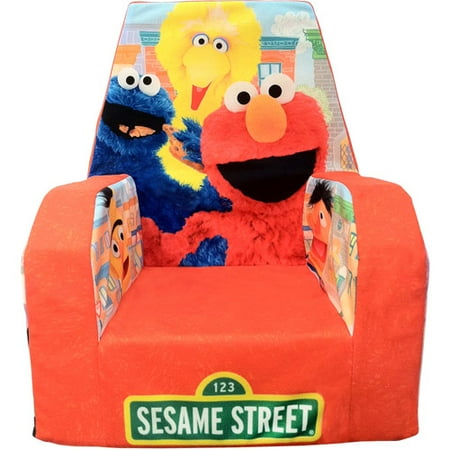 Marshmallow Fun Furniture High Back Chair, Sesame Street - Walmart.com